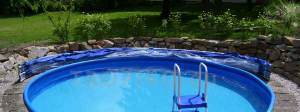 Zastrešenie bazéna TROPIKO pre dlhšie kúpanie, teplý bazén a čistú vodu ako azuro. Pre nadzemné i zapustené (kruhové / okrúhle) záhradné bazény.